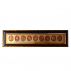 Gold Plated Navdurga Figure n Frame